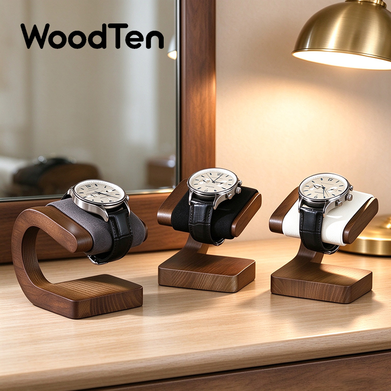 Jewelry And Watches Inc - WoodTen Yeni Saat Standı, Ahşap Saat