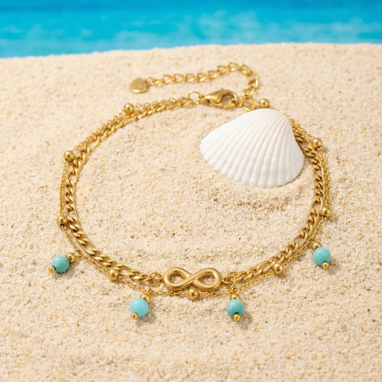 Vnox Yeni Boho Çift Katmanlı S - Jc Jewelry & Watches Photos incelemesi ve fiyatı